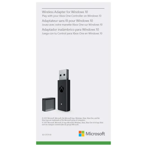 Vista 6 de Microsoft Xbox adaptador inalámbrico para Windows 10Bulk embalaje