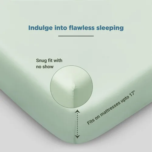 Vista 43 de Fabdreams - Juego de sábanas de algodón 100% orgánico, tejido de percal, 4 piezas, 300 hilos, certificado GOTS, transpirable, fresco, acabado