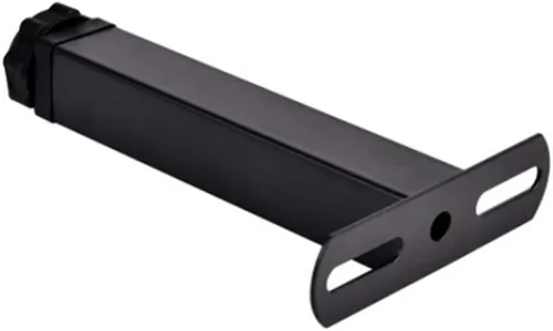 Vista 3 de zoele Patas ajustables de metal para patas de cama, soporte para pies de cama/resistente, fácil de instalar, marco central de cama, patas de soporte