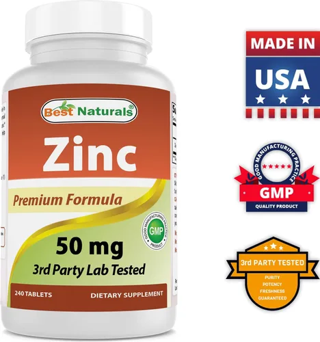 Vista 7 de Best Naturals Pectina de manzana 700 mg y gluconato de zinc 50mg