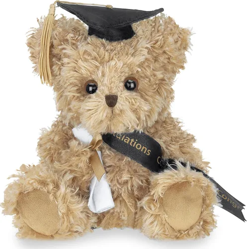 Vista 12 de Bearington Lil' Grizby Oso Pardo Animal de Peluche - Osos Teddy Marrones Suaves Realistas de 7 Pulgadas, Juguetes de Peluche - Regalo de Peluches