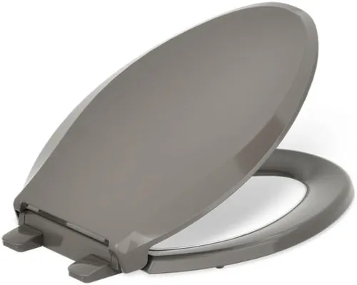 Vista 49 de KOHLER 4636-RL-96 Cachet ReadyLatch - Asiento de inodoro alargado con cierre lento, cierre suave, tapa silenciosa del asiento de inodoro, topes