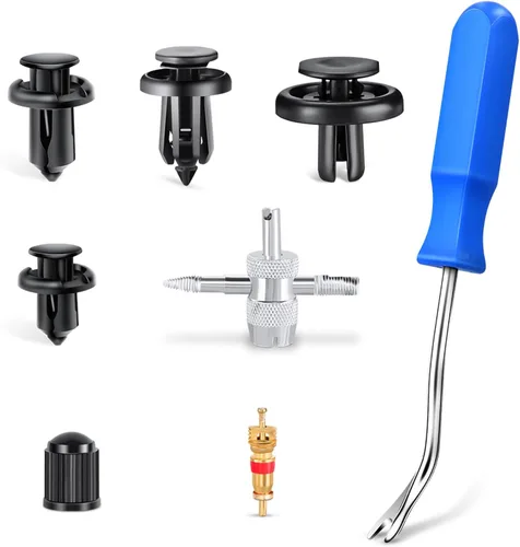 Vista 2 de Nilight - 101 clips de retención para parachoques y protector de salpicaduras, insertos metálicos para Acura, Honda 91503-SZ3-003 91503-SZ5-003