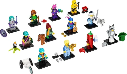 Vista 3 de Lego Serie 22 Juego completo de 12 minifiguras 71032