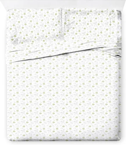 Vista 6 de Jay Franco Disney Lilo and Stitch - Juego de edredón tamaño Full, ropa de cama de 7 piezas, incluye juego de sábanas y fundas de almohada, ropa
