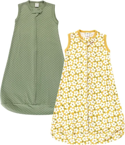 Vista 59 de Hudson Baby Saco de dormir unisex de algodón con manga larga para bebé, saco, manta