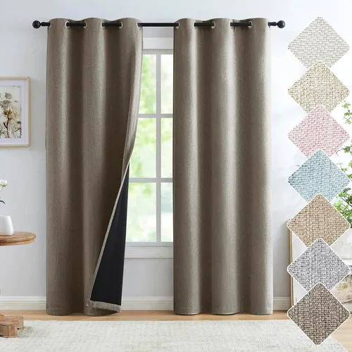 Vista 19 de Treatmentex Libro de Muestras de Tela para Cortinas Opacas de Lino Sintético, Muestras del Libro de Muestras, 20