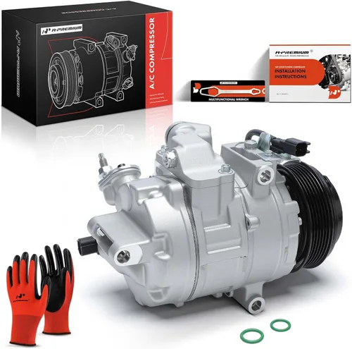 Vista 10 de A-Premium Compresor de A/C con embrague compatible con Ford Edge 2015-2018, GT 2017-2020 y Lincoln MKZ 2017-2020, MKX 2016-2018, Continental