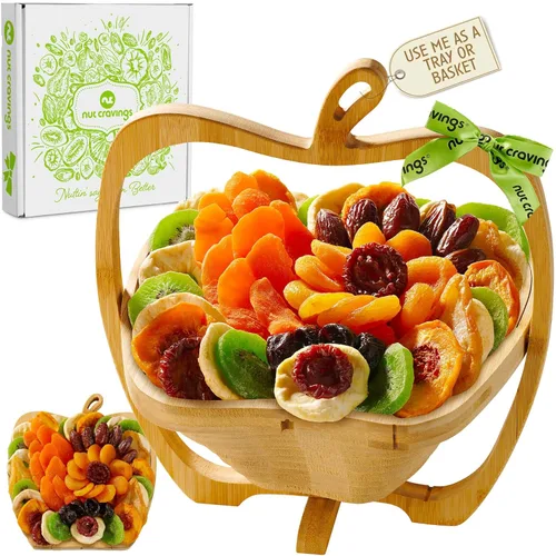 Vista 13 de Cesta de regalo de frutas secas y frutos secos mixtos, torre negra + cinta (12 surtidos), plato de arreglo para el día de San Valentín, ramo