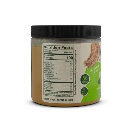 Vista 2 de Nutty Novelties Mantequilla de anacardo - Ingredientes totalmente naturales, de origen responsable, sin azúcar añadida, sin colesterol ni