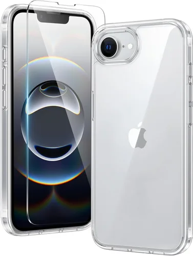 Vista 252 de FNTCASE para iPhone Air Case Clear: Fundas magnéticas para teléfono con protector de pantalla a prueba de caídas, compatibles con Magsafe, delgadas