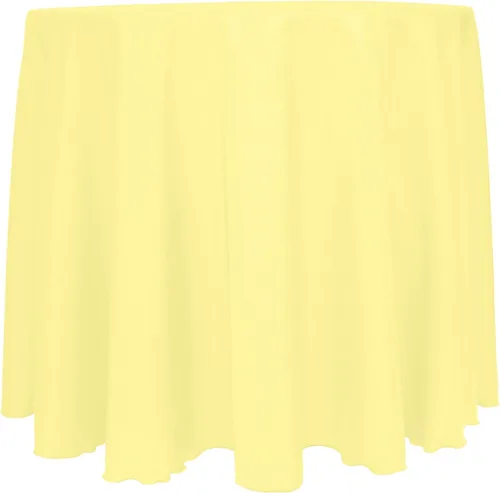 Vista 40 de Ultimate Textile Mantel redondo reversible Shantung Satin Majestic de 114 pulgadas, color verde cazador