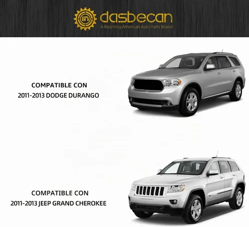 Vista 6 de Cámara de respaldo Dasbecan compatible con Jeep Grand Cherokee 2011-2013