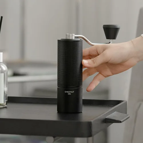 Vista 8 de TIMEMORE Chestnut C3S - Molinillo de café manual, molinillo de café de rebaba cónica de acero inoxidable S2C, molinillo de café de mano