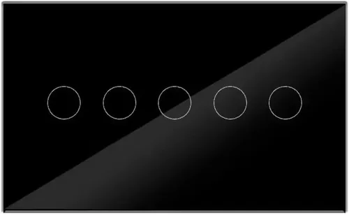 Vista 9 de Interruptor de pared inteligente WiFi Touch Light Panel de vidrio 4/5/6/8/10 Gang Tuya Smart Life Control de voz Interruptor inteligente 4-Gang