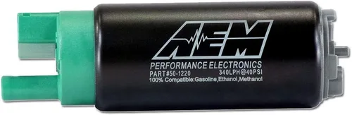 Vista 3 de AEM Bomba de combustible en tanque de alto flujo compatible con E85 50-1220 (340lph)