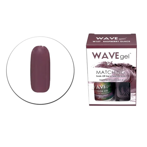 Vista 3 de WAVEGEL Soak-0ff - Juego de esmalte de uñas y gel a juego - Falu Coffee - W161-161 I 0.5 onzas