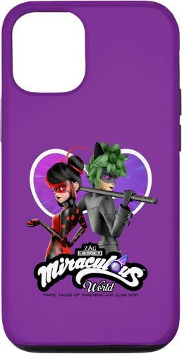Vista 28 de Miraculous Ladybug Cat Noir Tales of Shadybug and Claw Noir - Carcasa para iPhone 17
