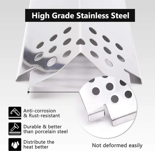 Vista 29 de Criditpid Grill Replacement Parts for Nexgrill 720-0925S, 720-0864, 720-0864M Models. Grill Heat Plates, Burner Tubes and Grill Ignitors for BBQ PRO