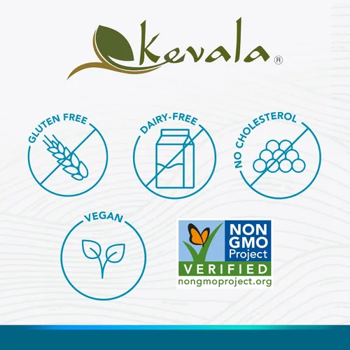 Vista 7 de Kevala Mantequilla de almendras prémium cremosa, sin lácteos, cubo de 7 libras