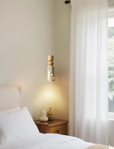 Vista 2 de Lámpara colgante de isla de cocina: lámpara colgante de terrazo y madera, base E26 - Accesorio de iluminación moderno para comedor, dormitorio