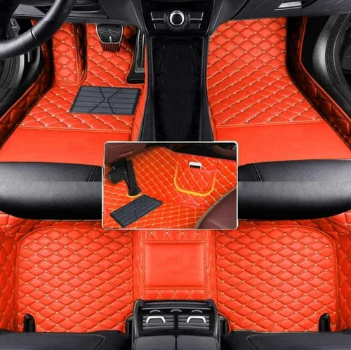 Vista 7 de Alfombrillas de cuero para auto personalizadas de ajuste completo - Mejora el interior de tu auto con forros específicos para vehículos - Perfectas