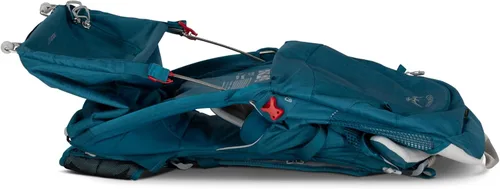 Vista 12 de Osprey Poco SLT Lightweight Child Carrier Backpack - Slimmed-Down Hiking Carrier for Toddlers with Safety Harness, Sunshade, and Ventilated