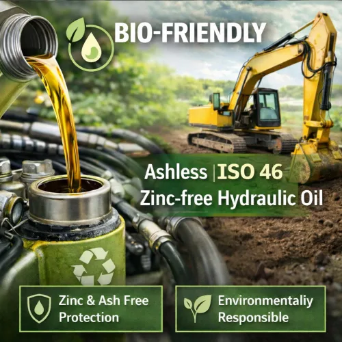 Vista 2 de Aceite hidráulico sin zinc Ashless 46 AW - Tambor de 55 galones