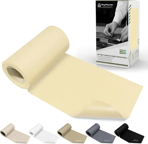 Vista 48 de KING MOUNTAIN Paquete de 20 parches de reparación termoadhesivos para pantalones vaqueros, kit de parches de mezclilla para jeans, 3 x 4-1/4 Cinco