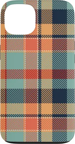 Vista 6 de Scottish Tartan Plaid Case Scotland Orange Navy Blue Pattern Case for iPhone 17