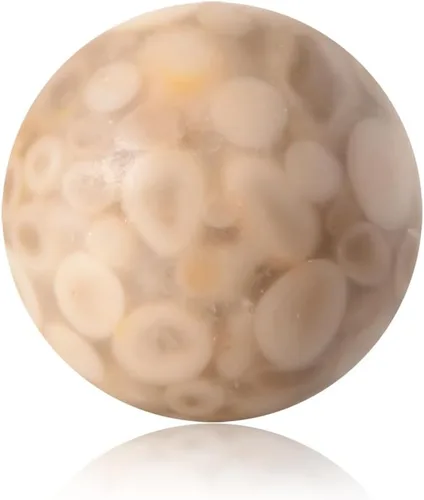 Vista 44 de 100 cuentas redondas sueltas de ágata natural de 0.236 pulgadas con agujero para collares, pulseras, aretes, con cordón elástico de cristal gratis