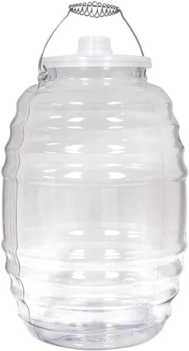 vitrolero plástico Aguas frescas 5 galones de agua Contenedor para fiestas Chose tu color favorito, Blanco