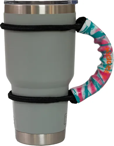 Vista 27 de MugGiez Mango universal para bebidas, Stormy - Azul marino y plateado, el mango original de la taza, calidad premium, resistente, tazas, tazas