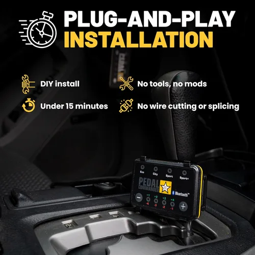 Vista 6 de PEDAL COMMANDER Controlador de respuesta del acelerador para Toyota 4Runner 2010-2024