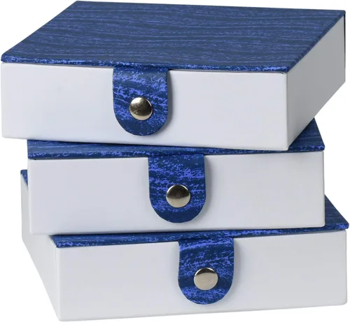 Vista 8 de Hammont Joyero para mujer, paquete de 3 cajas de propuesta de dama de honor, cajas de regalo con cierre a presión, soporte decorativo