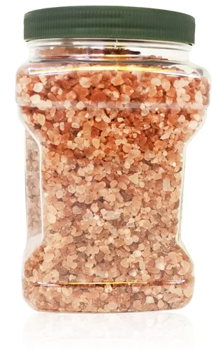 Vista 9 de Anna and Sarah Sal de roca rosa del Himalaya en frasco, 5 libras