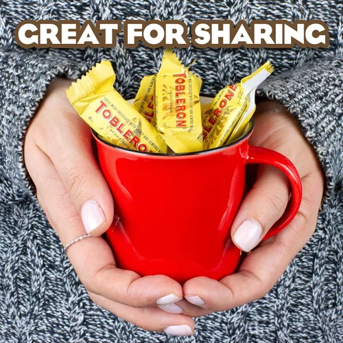 Vista 6 de Toblerone Tiny barras de chocolate con leche suiza, 1 paquete (7.05 onzas)