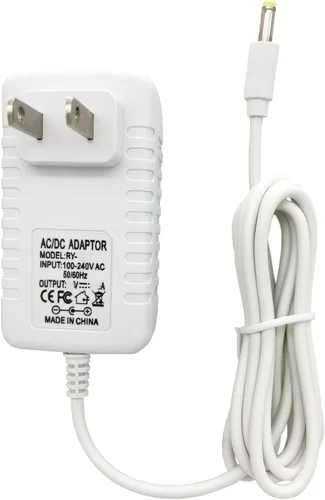 Vista 6 de Cable de alimentación blanco de repuesto para Alexa Dot 3ª generación, Dot 4ª generación, Dot 5ª generación 2022, cargador adaptador de corriente