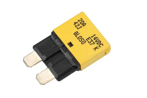 Vista 35 de GLOSO Circuit Breakers E37 Auto (T1) Reset Low Profile ATC/ATO - 1 Pack (3A)