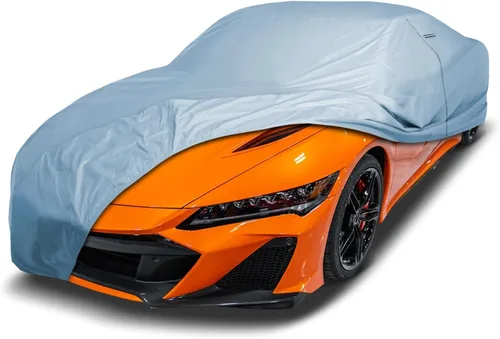 Vista 52 de iCarCover Funda de automóvil personalizada para Acura CL (1997-2003), impermeable, para todo tipo de clima, lluvia, nieve, protección solar UV, Negro