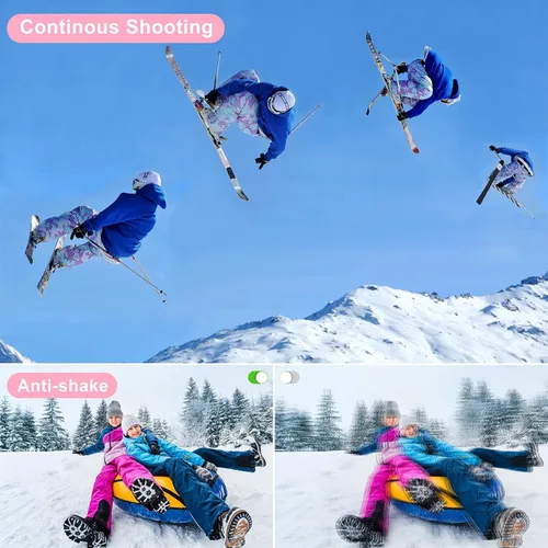 Vista 5 de Digital Camera, FHD 1080P Digital Camera for Kids with 32GB SD Card Compact Point and Shoot Camera 16X Zoom Anti Shake Portable Cameras Small Camera