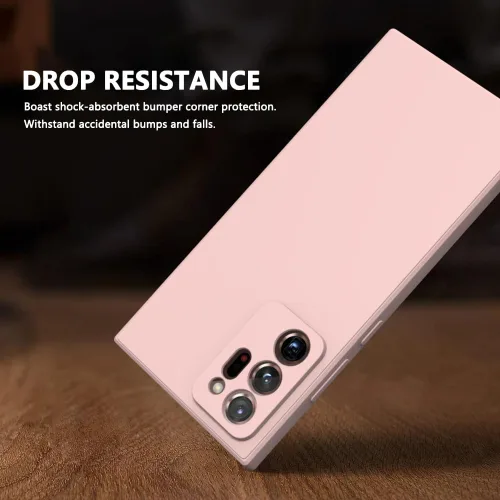 Vista 732 de Funda para Samsung Galaxy Note 8, color negro, resistente a los arañazos con tacto suave, delgada funda delgada para Samsung Galaxy Note 8