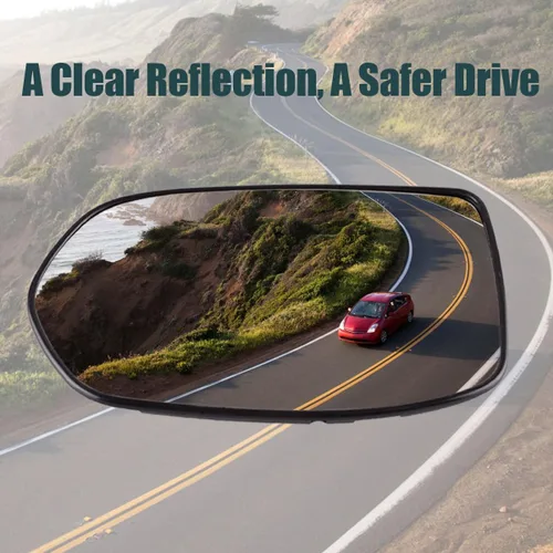 Vista 6 de Cristal de Espejo Lateral Izquierdo del Conductor con Calefacción Compatible para Honda CRV 2007 2008 2009 2010 2011 Cristal de Espejo Retrovisor