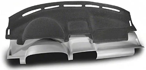 Vista 3 de Coverking Cubiertas de instrumentos de ajuste personalizado para modelos seleccionados de Hyundai Sonata - Alfombra moldeada (negro)