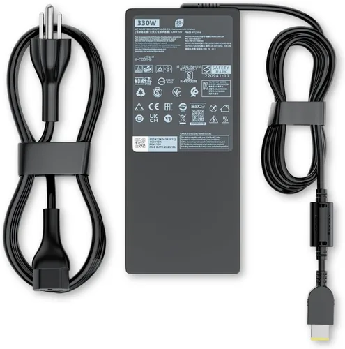 Nuevo cargador de laptop GaN Slim de 330 W para adaptador de CA Lenovo 20V 16.5A; Legion Pro 9 9i Gen 9 7 7i 5i 5 15 16 17 Yoga AIO 7 16IRX8 16IRX9