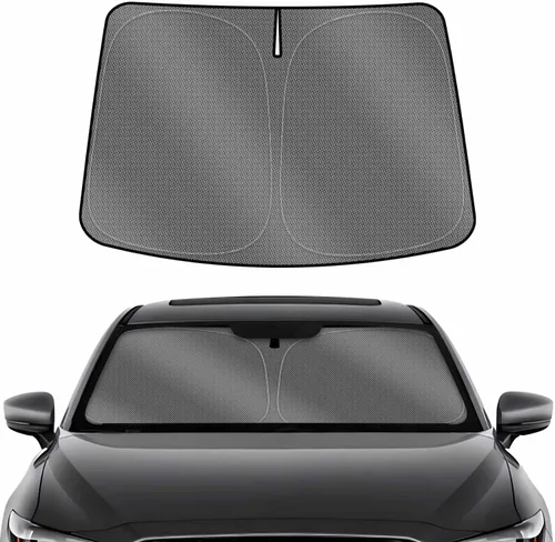 Vista 11 de Karltys - Parasol para parabrisas para Toyota 4Runner 2010-2025, parabrisa frontal reflectante de 240T de espesor, personalizado para 4-Runner