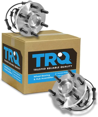 Vista 147 de Conjunto de rodamiento de rueda y buje TRQ para parte trasera izquierda y derecha, 2 piezas, compatible con Ford Expedition 2007-2010 y Lincoln