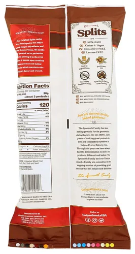 Vista 3 de Pretzels Splits únicos, 11 onzas