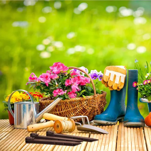 Vista 6 de Mudder Estacas de plástico para el suelo, estacas de plástico para bordes de paisaje, picos de anclaje marrones para bordes, tablero de terraza