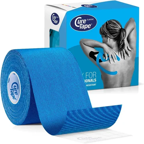 Vista 14 de CureTape Clásico Cinta de kinesiología para el dolor muscular y articular Cinta terapéutica elástica Cinta atlética impermeable Cinta médica